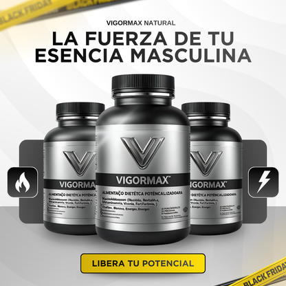 VigorMax más Vitalidad, rendimiento y salud masculina